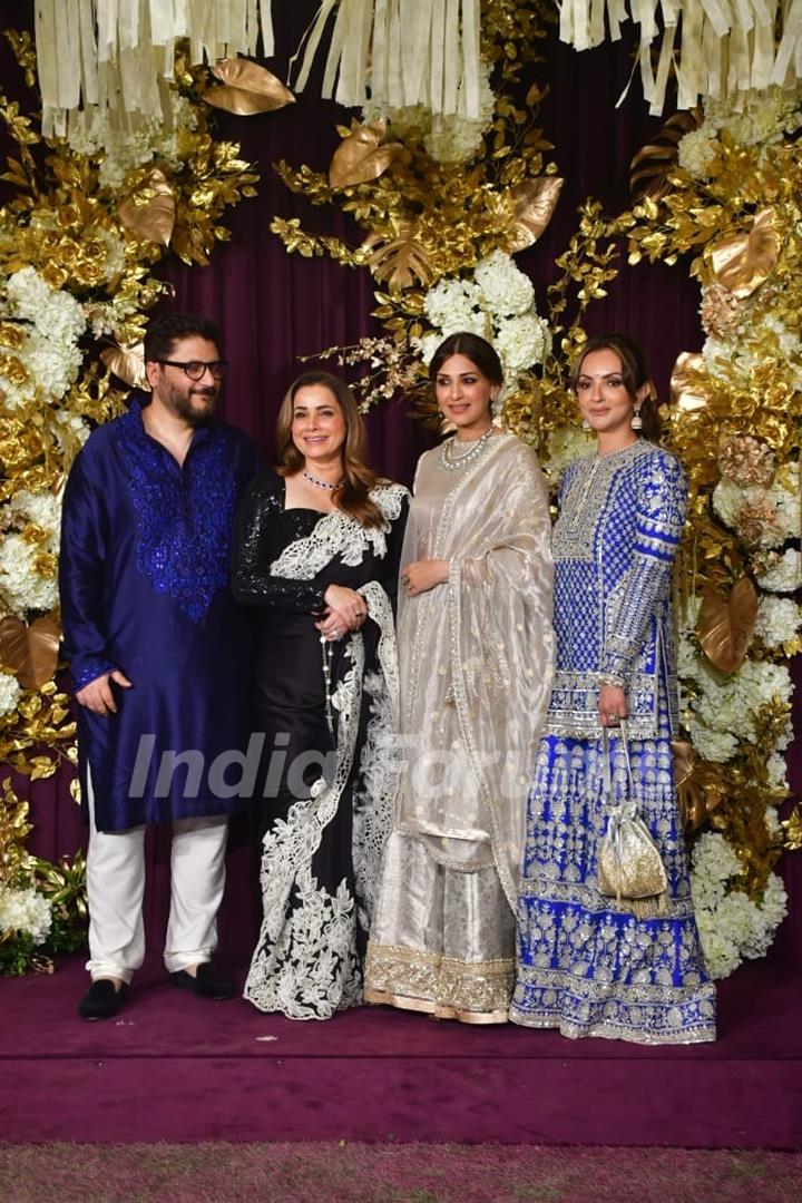 Sonali Bendre, Neelam Kothari and Seema Sajdeh snapped at Manish Malhotra’s Diwali Bash