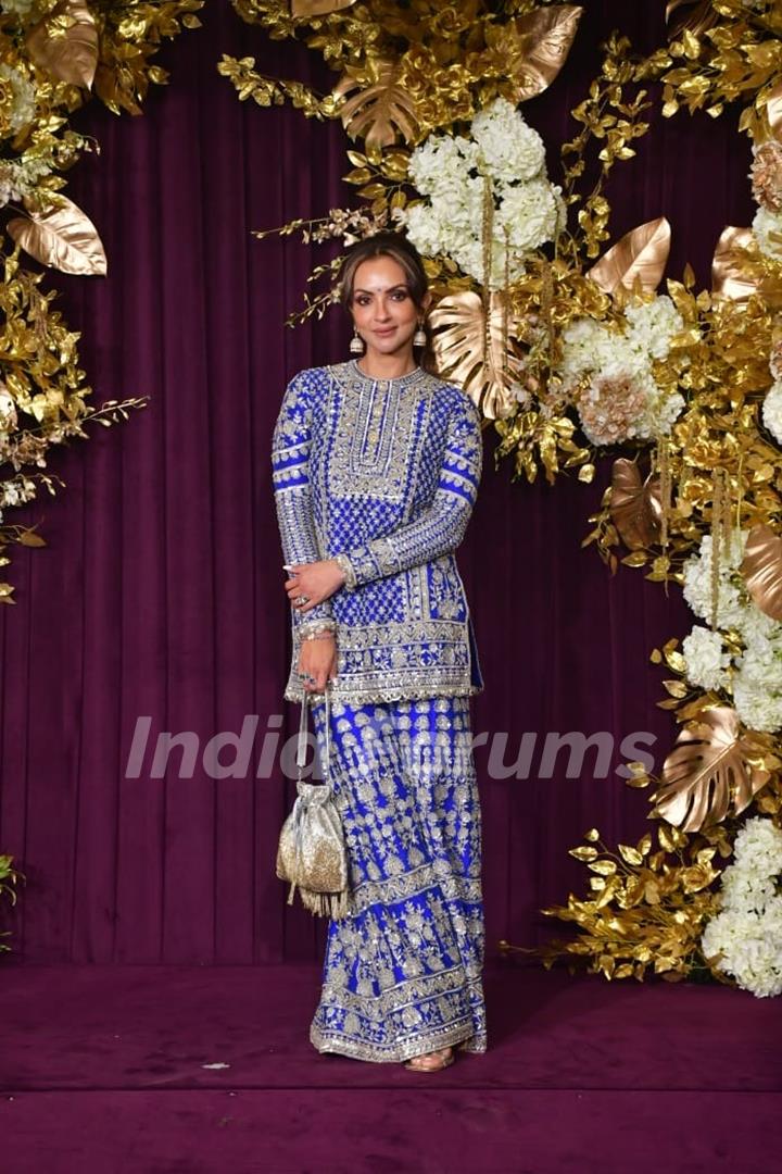 Seema Sajdeh snapped at Manish Malhotra’s Diwali Bash