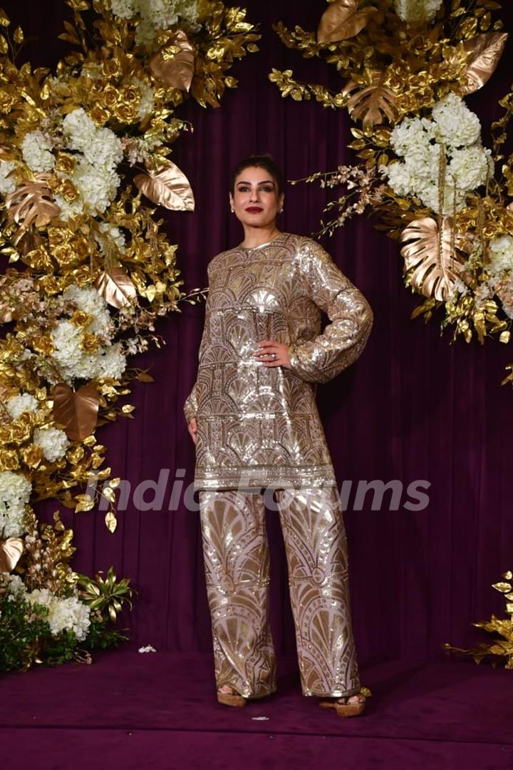 Raveena Tandon snapped at Manish Malhotra’s Diwali Bash