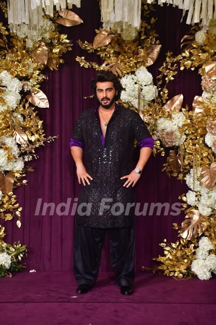 Arjun Kapoor snapped at Manish Malhotra’s Diwali Bash