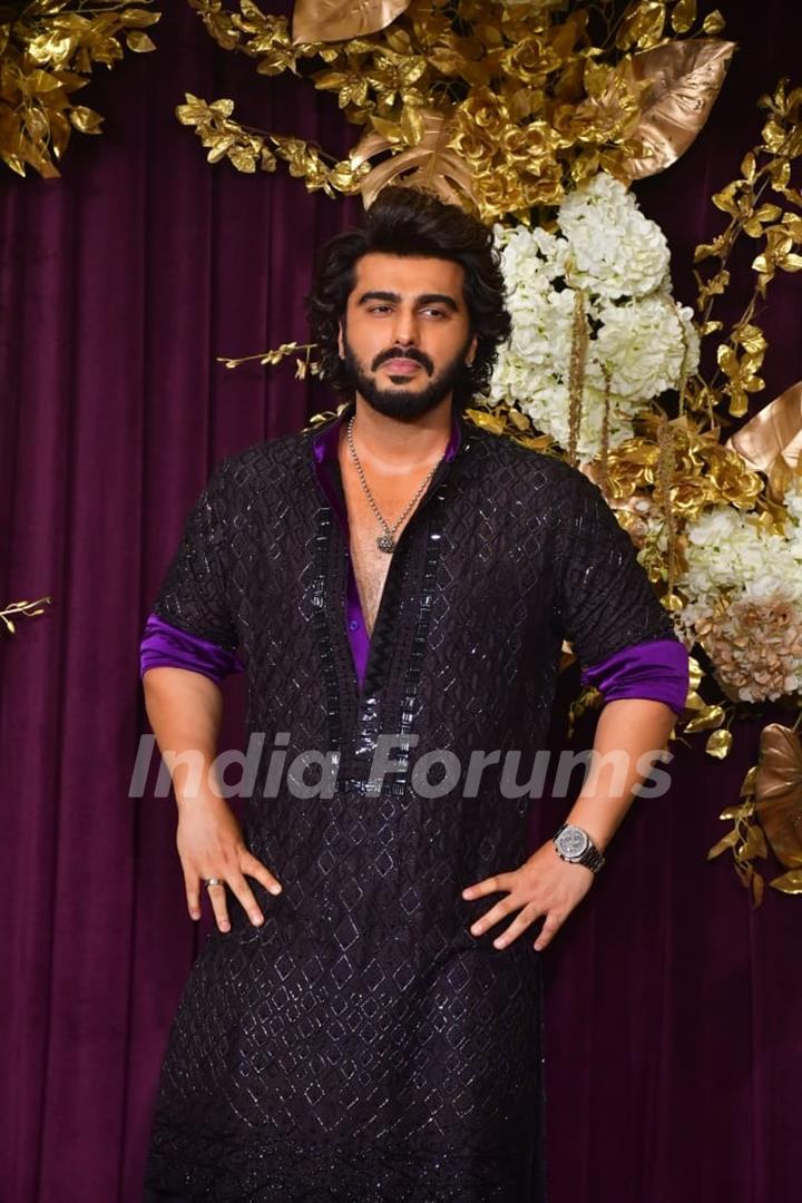 Arjun Kapoor snapped at Manish Malhotra’s Diwali Bash