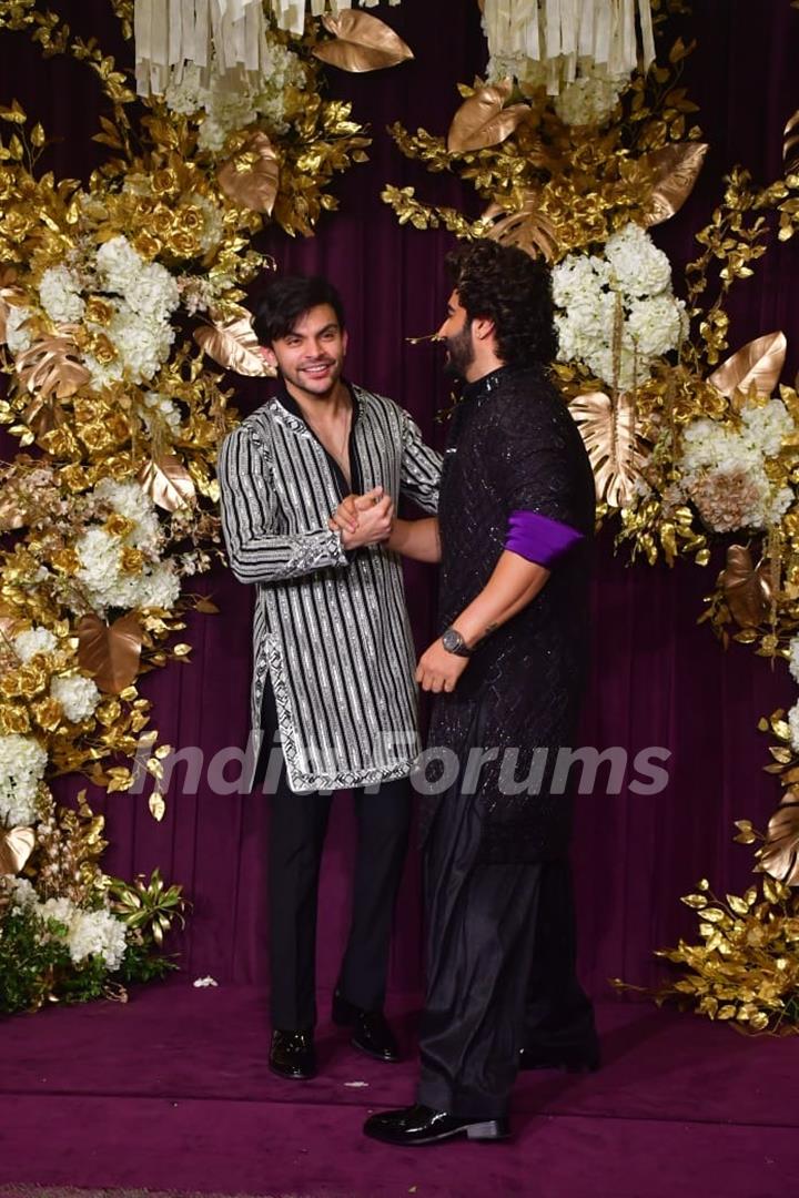 Arjun Kapoor and Veer Pahariya snapped at Manish Malhotra’s Diwali Bash