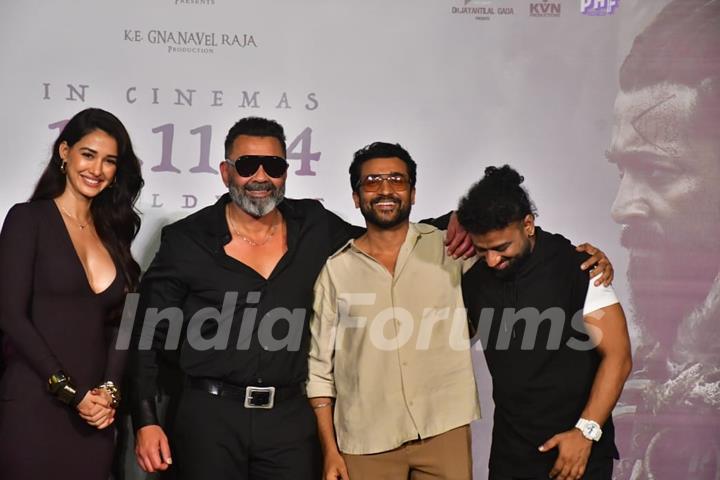 Bobby Deol, Suriya and Disha Patani snapped at 'Kanguva' press conference