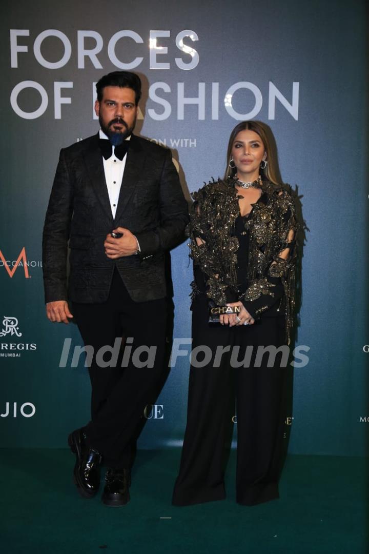 Celebrities snapped at the Vogue Forces of Fashion India 2024