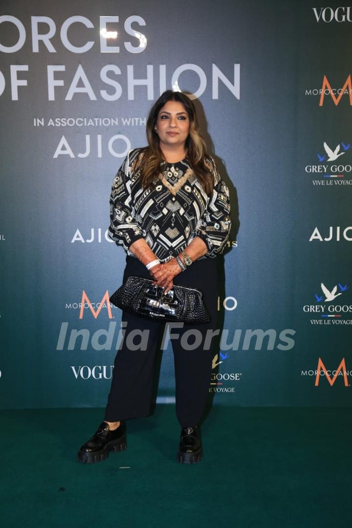 Celebrities snapped at the Vogue Forces of Fashion India 2024