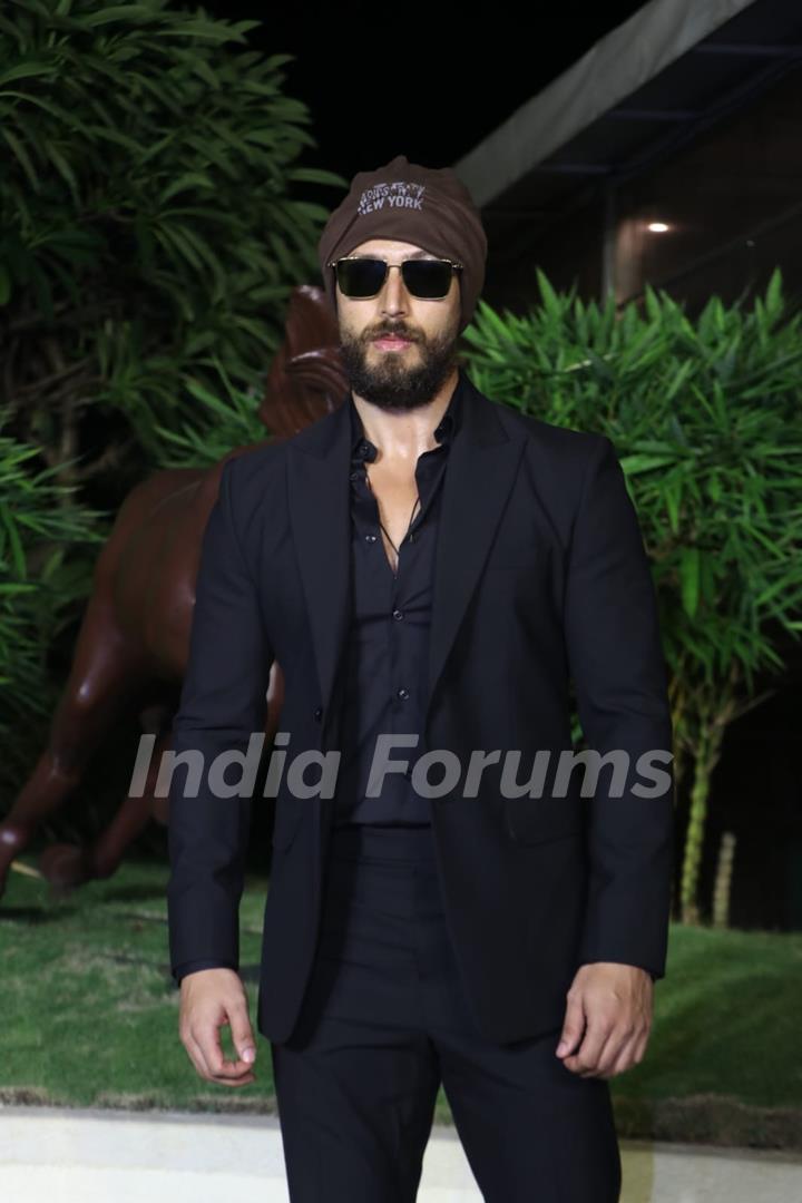 Tiger Shroff snapped at Rohini Iyer's party