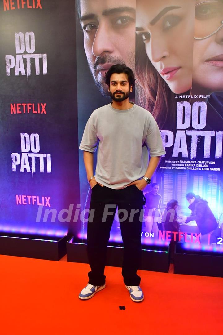 Sunny Kaushal grace the screening of 'Do Patti'