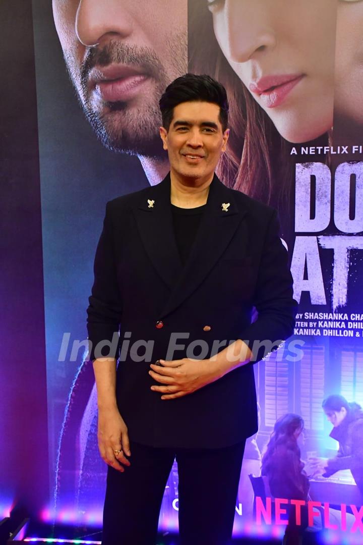 Manish Malhotra grace the screening of 'Do Patti'