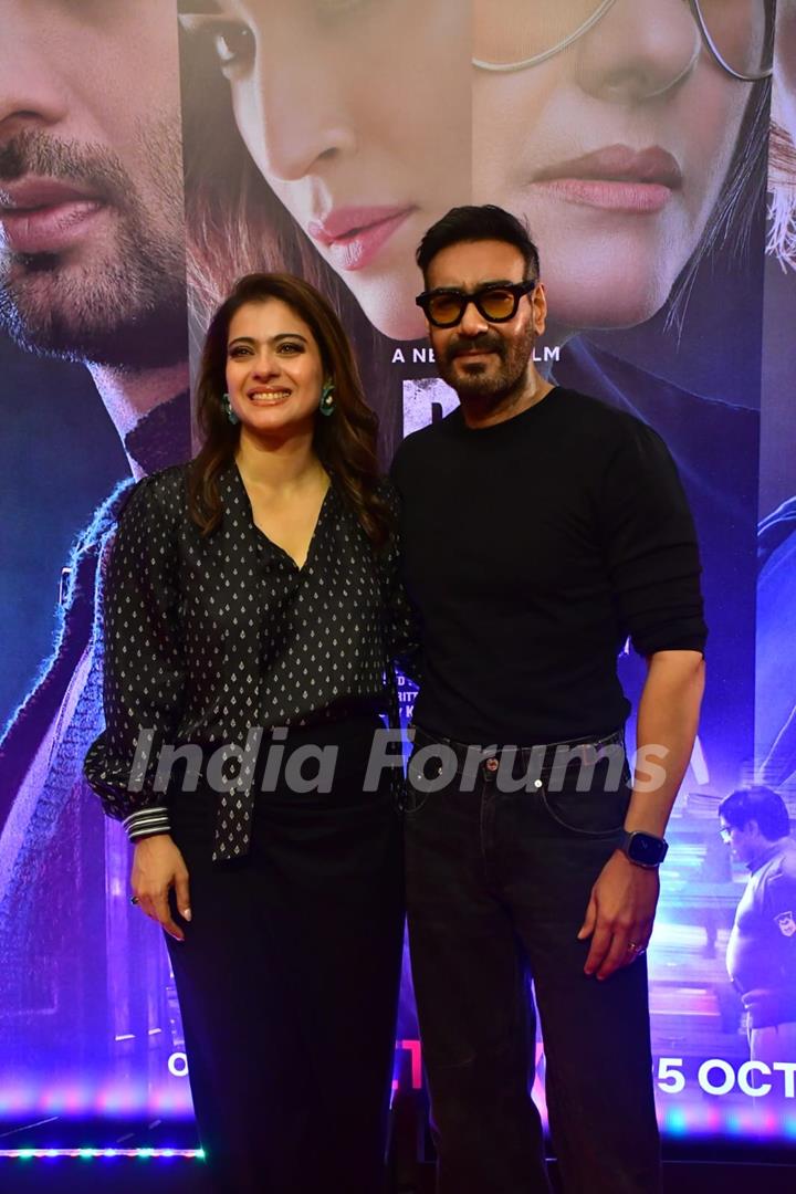 Ajay Devgn and Kajol grace the screening of 'Do Patti'