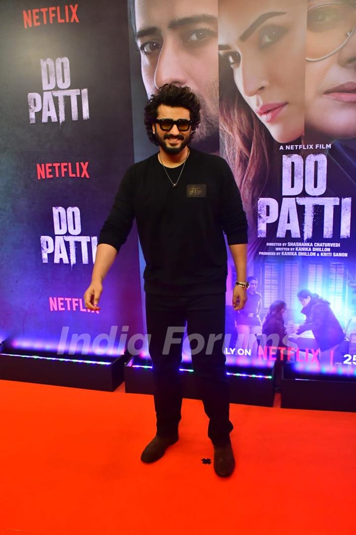 Arjun Kapoor grace the screening of 'Do Patti'