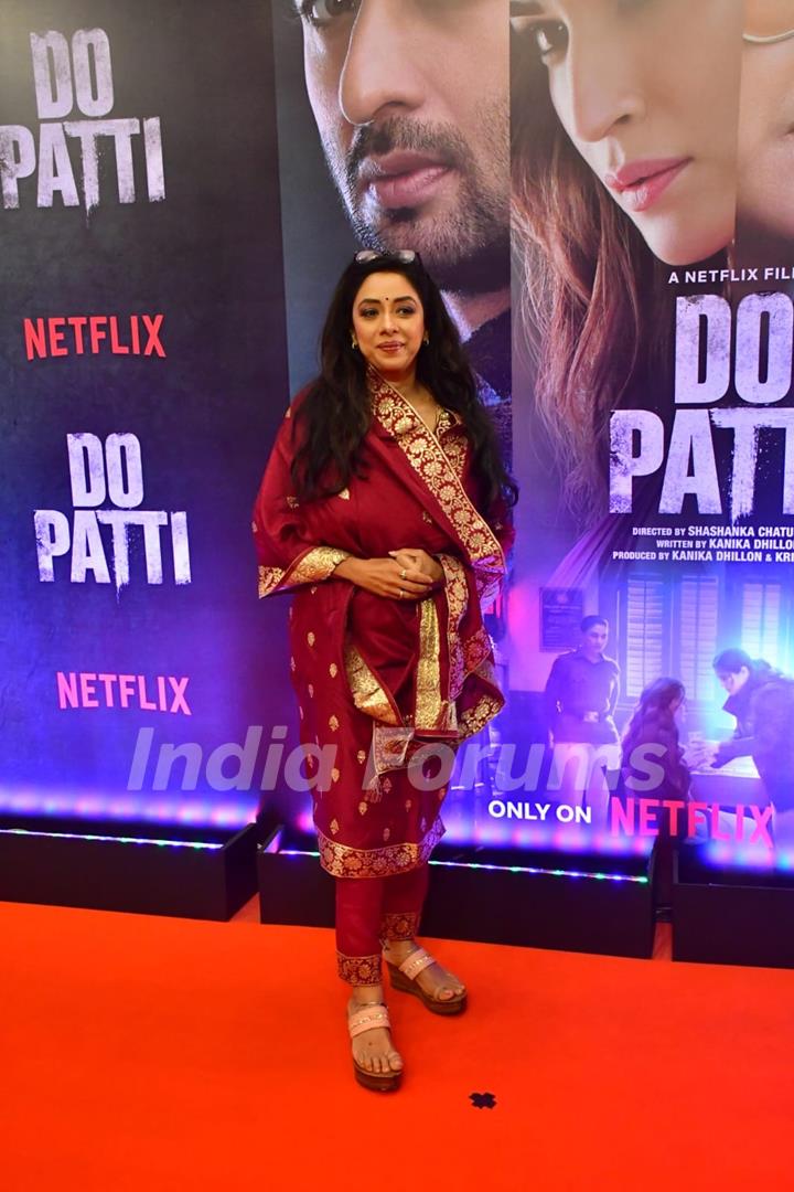 Rupali Ganguly grace the screening of 'Do Patti'