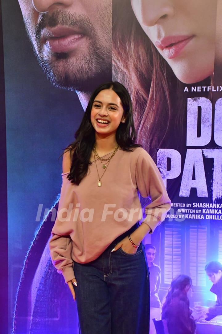 Nitanshi Goel grace the screening of 'Do Patti'