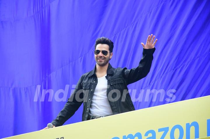 Varun Dhawan snapped promoting his upcoming series 'Citadel: Honey Bunny' at Gaiety Galaxy, Bandra