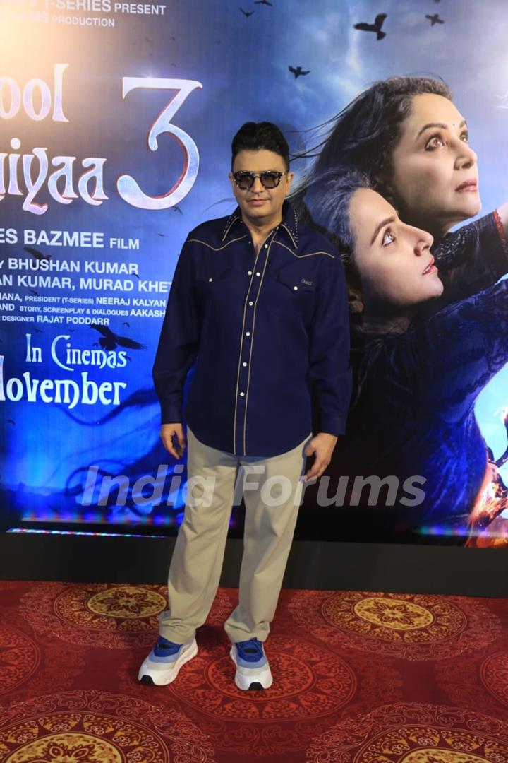 Bhushan Kumar snapped at the song launch of 'Ami Je Tomar 3.0'