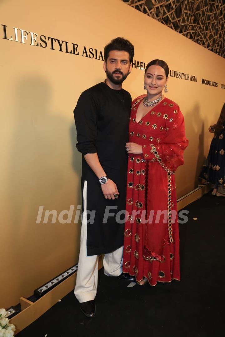 Sonakshi Sinha and Zaheer Iqbal grace the Lifestyle Asia Diwali 2024 party