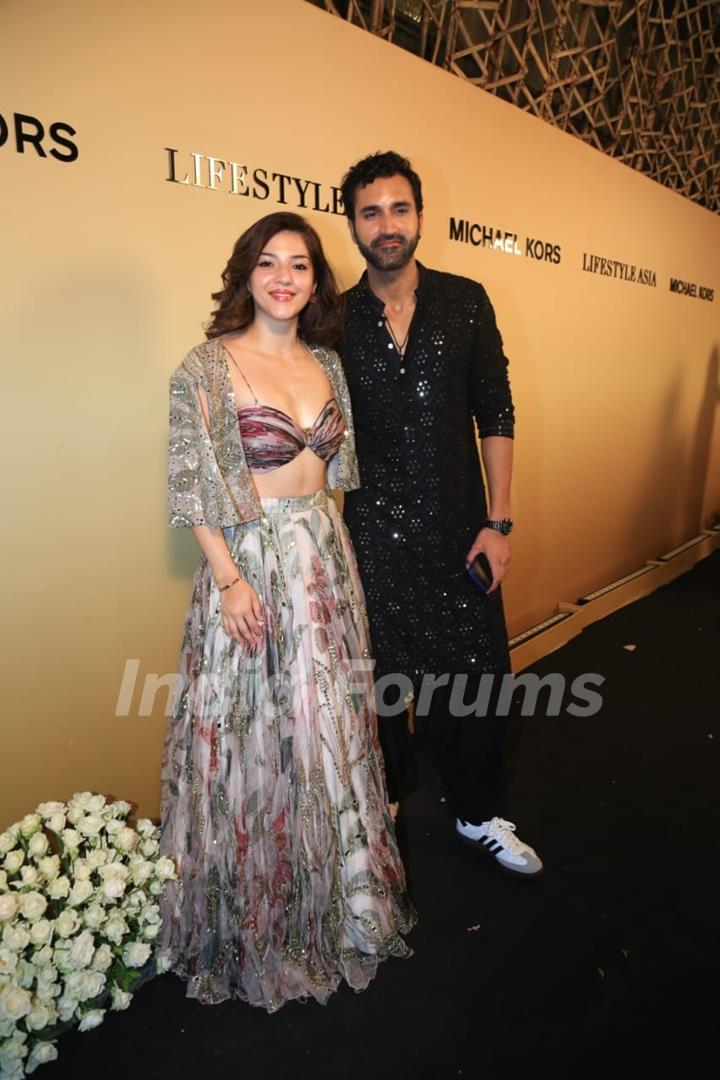 Mehreen Pirzadaa  and Gurfateh Pirzada grace the Lifestyle Asia Diwali 2024 party