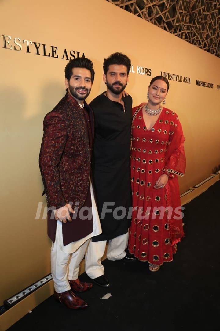 Sonakshi Sinha and Zaheer Iqbal grace the Lifestyle Asia Diwali 2024 party