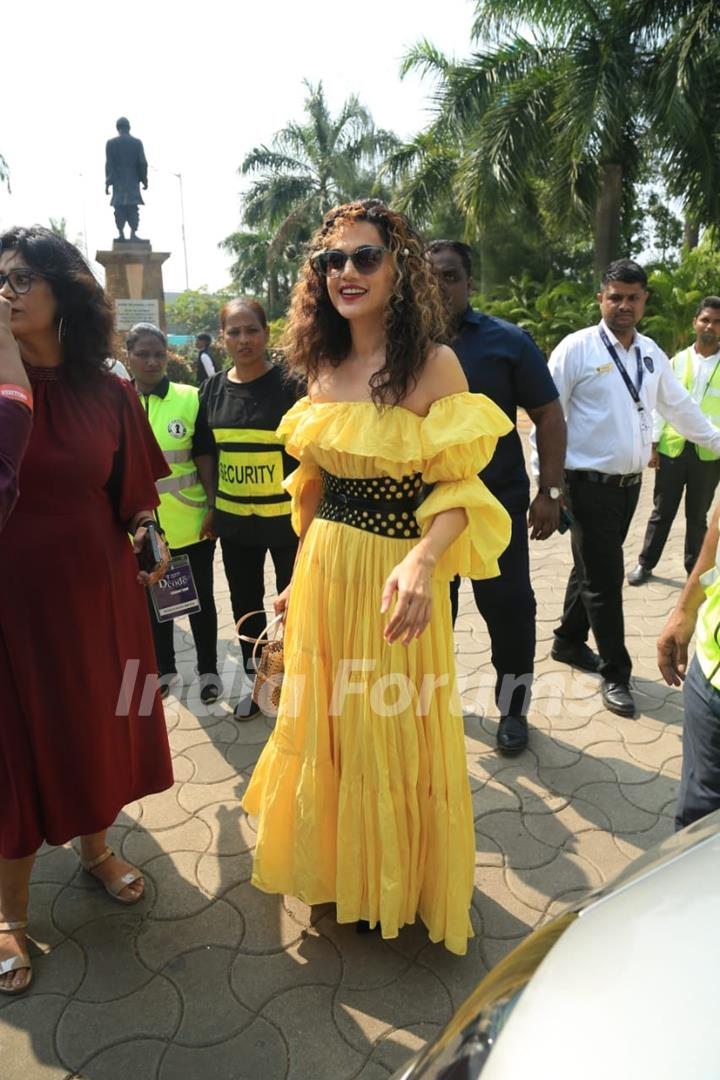 Taapsee Pannu snapped in the city