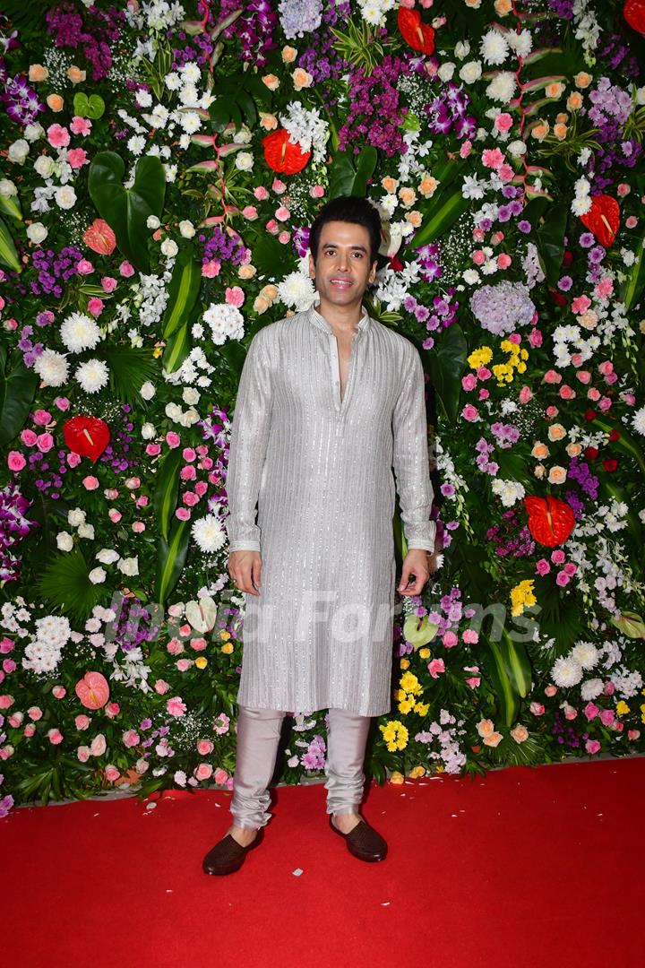 Tusshar Kapoor attends Ekta Kapoor's Diwali Bash