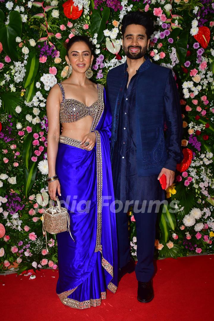 Jackky Bhagnani and Rakul Preet Singh attends Ekta Kapoor's Diwali Bash