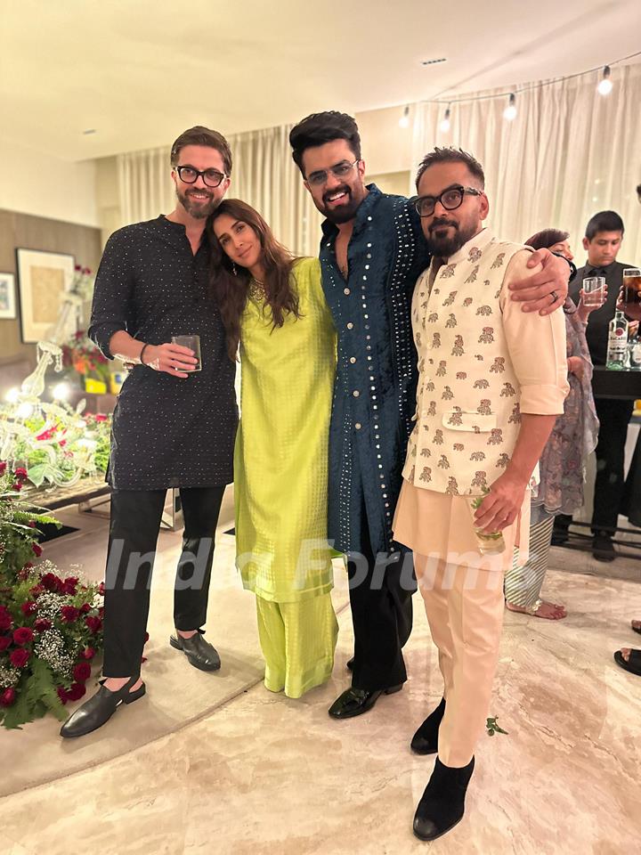 Abhishek and Pragya Kapoor's Star-Studded Diwali Celebration