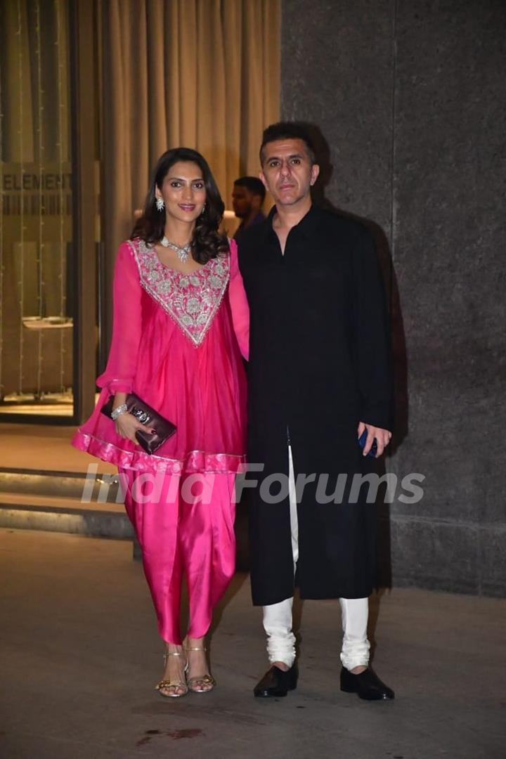 Ritesh Sidhwani snapped attending Abu Jani and Sandeep Khosla’s Diwali party