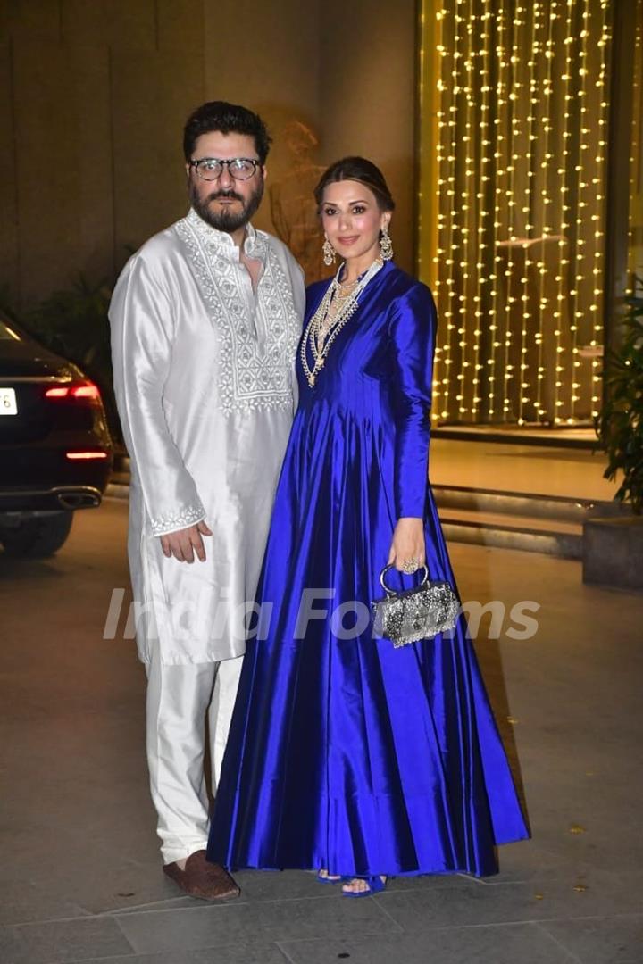 Sonali Bendre snapped attending Abu Jani and Sandeep Khosla’s Diwali party