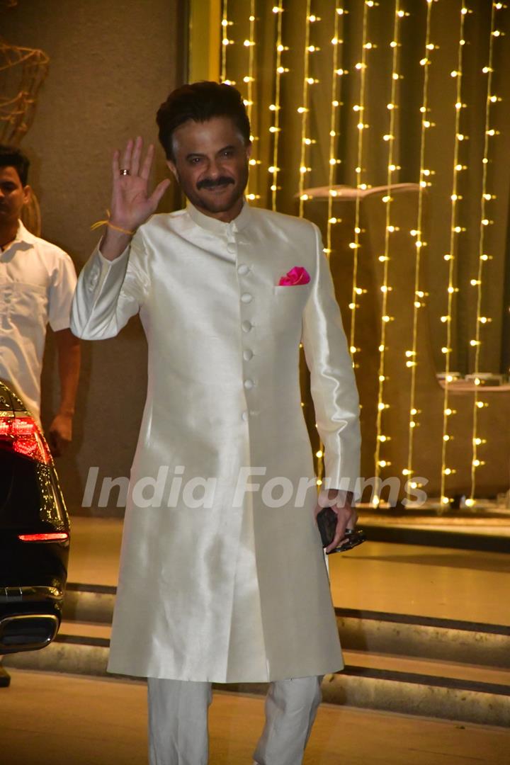 Anil Kapoor snapped attending Abu Jani and Sandeep Khosla’s Diwali party