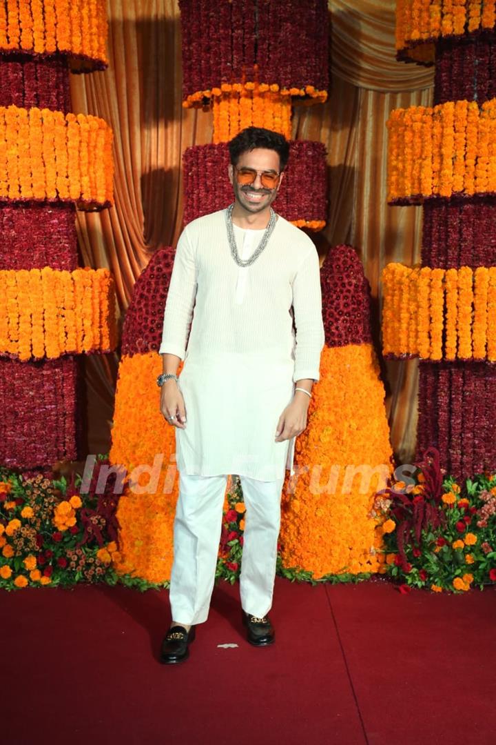 Aparshakti Khurana snapped at Ramesh Taurani’s Diwali Bash