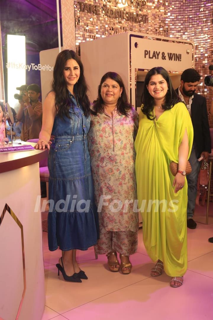 Katrina Kaif snapped at Nykaaland event