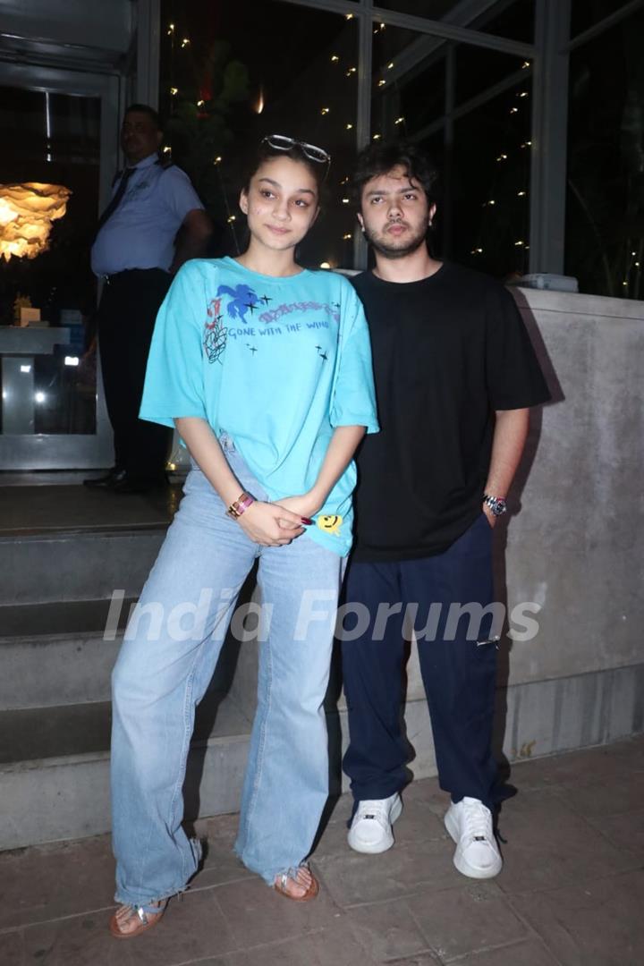 Nirvaan Khan snapped in the city 