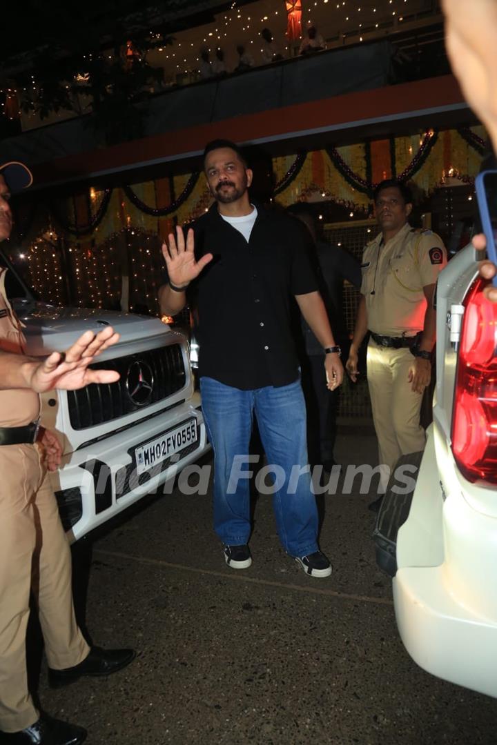 Rohit Shetty snapped at Shivaji Park Dadar