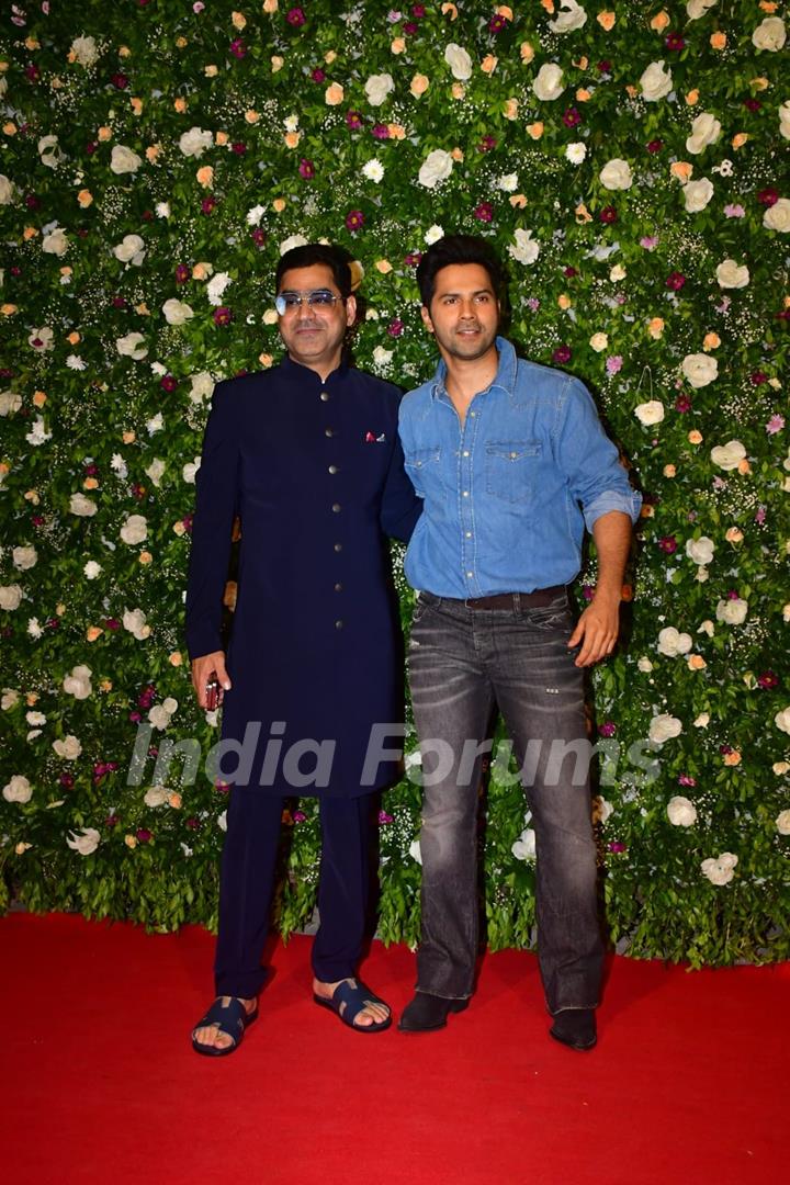 Varun Dhawan grace Anshul Garg and Amul Mohan’s Diwali party