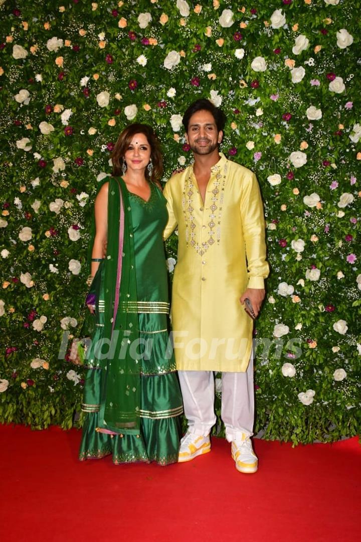 Sussanne Khan and Arslan Goni grace Anshul Garg and Amul Mohan’s Diwali party