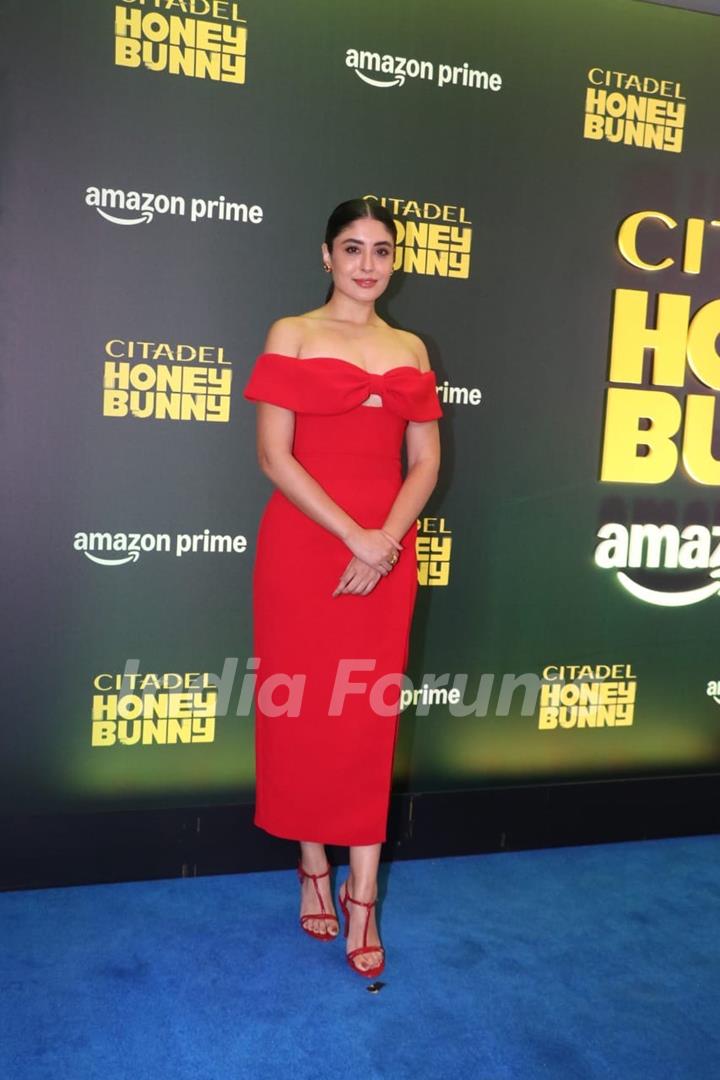 Kritika Kamra grace the premiere of Citadel: Honey Bunny