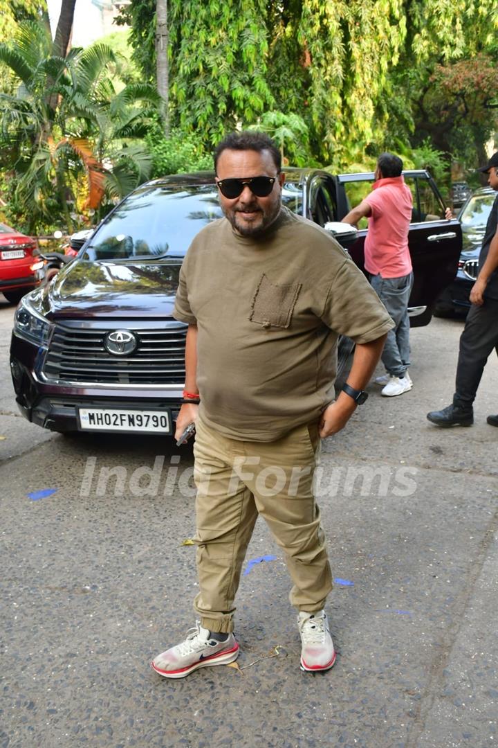 Anil Sharma snapped promoting their upcoming film 'Vanvaas' on the sets of 'Sa Re Ga Ma Pa'