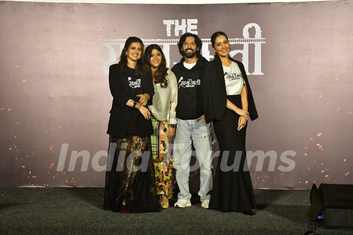 Ektaa Kapoor, Vikrant Massey, Ridhi Dogra and Raashii Khanna grace trailer launch of 'The Sabarmati Report'