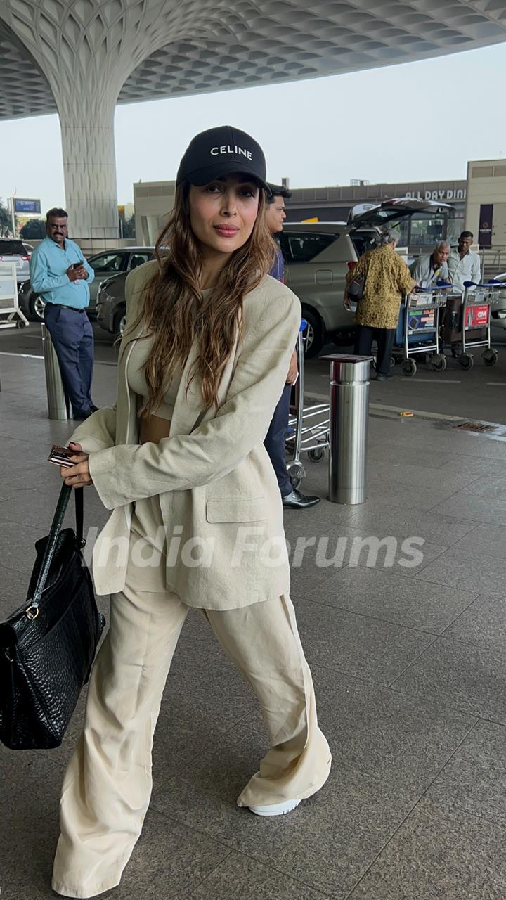 Malaika Arora snapped at the airport