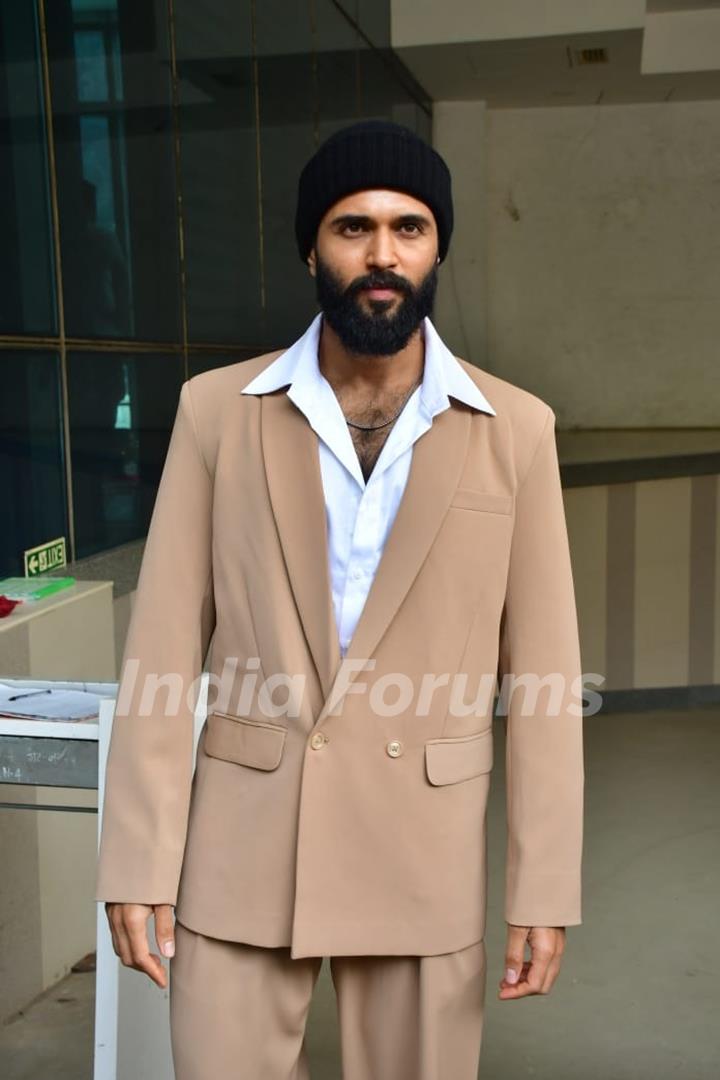 Vijay Deverakonda snapped in the city