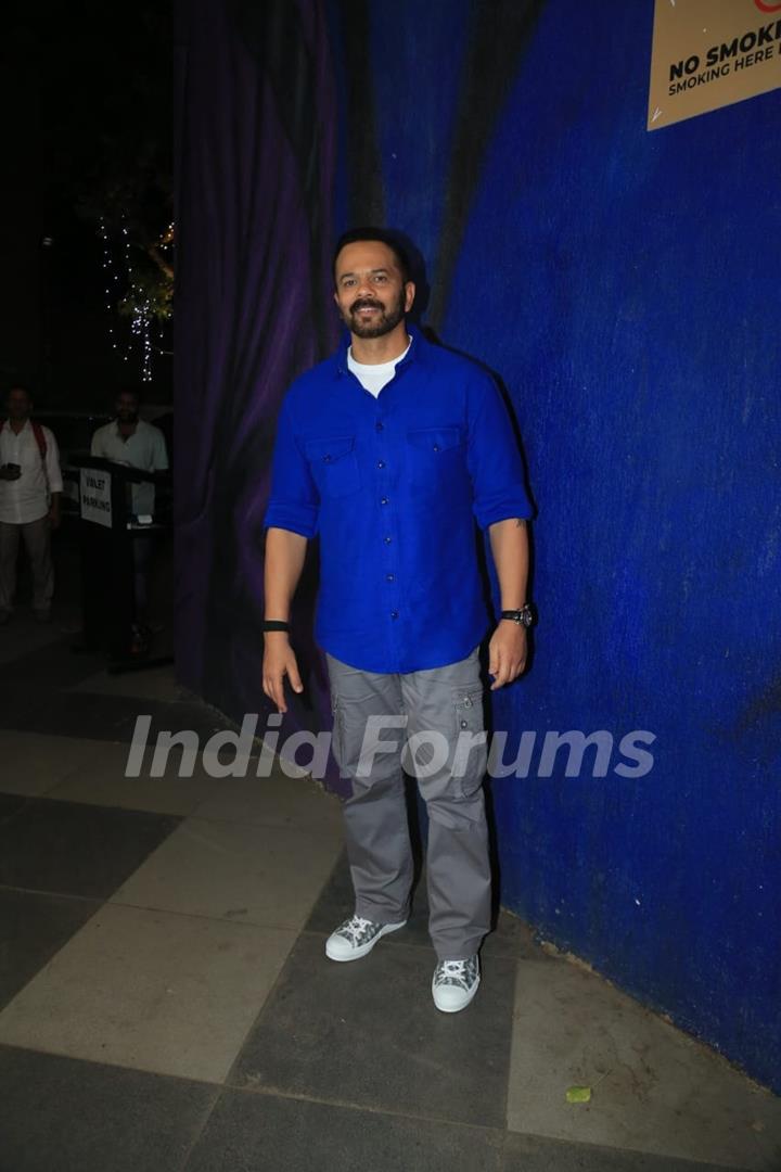 Rohit Shetty snapped in the city