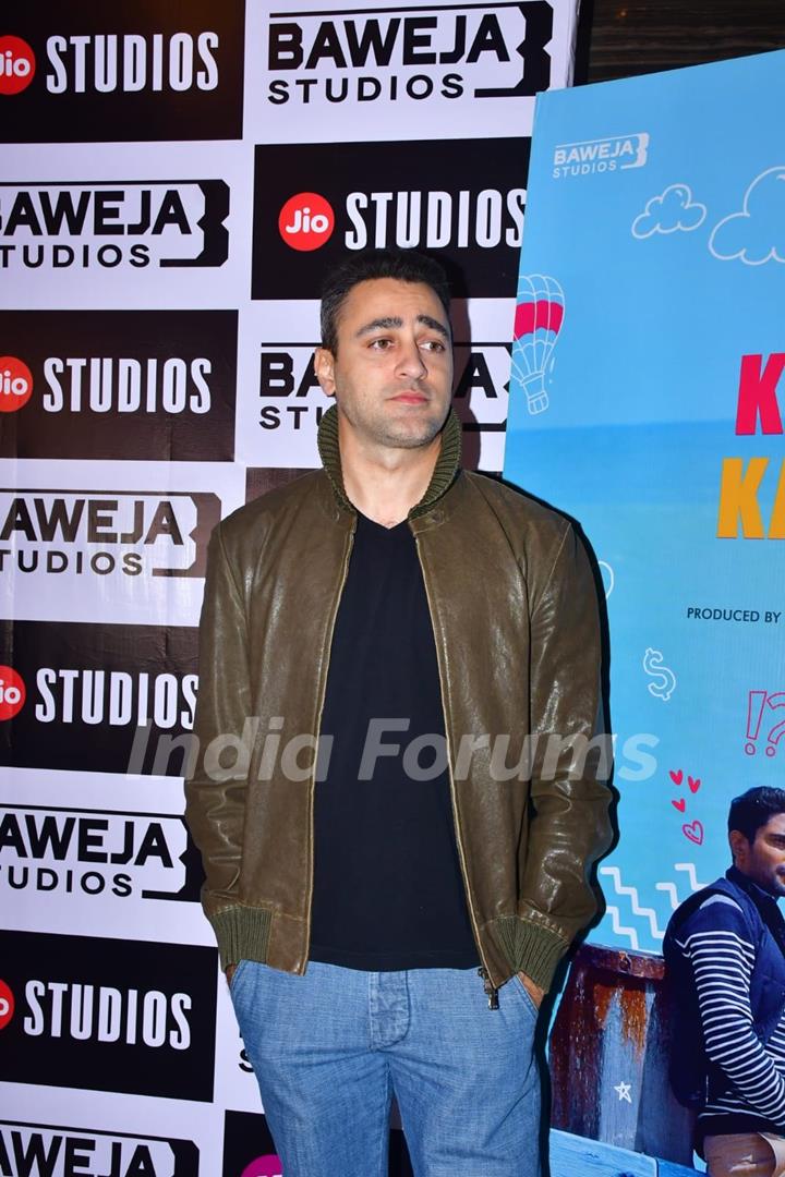 Imran Khan grace the premiere of 'Khwaabon Ka Jhamela'