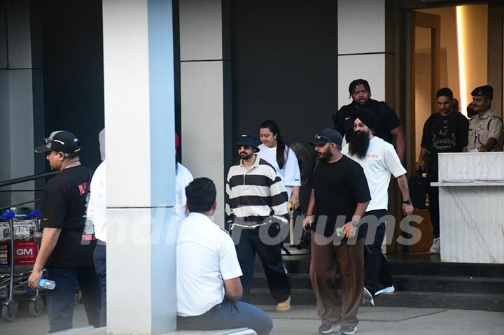 Diljit Dosanjh snapped at Kalina Airport