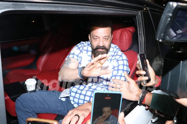 Sanjay Dutt snapped in the city