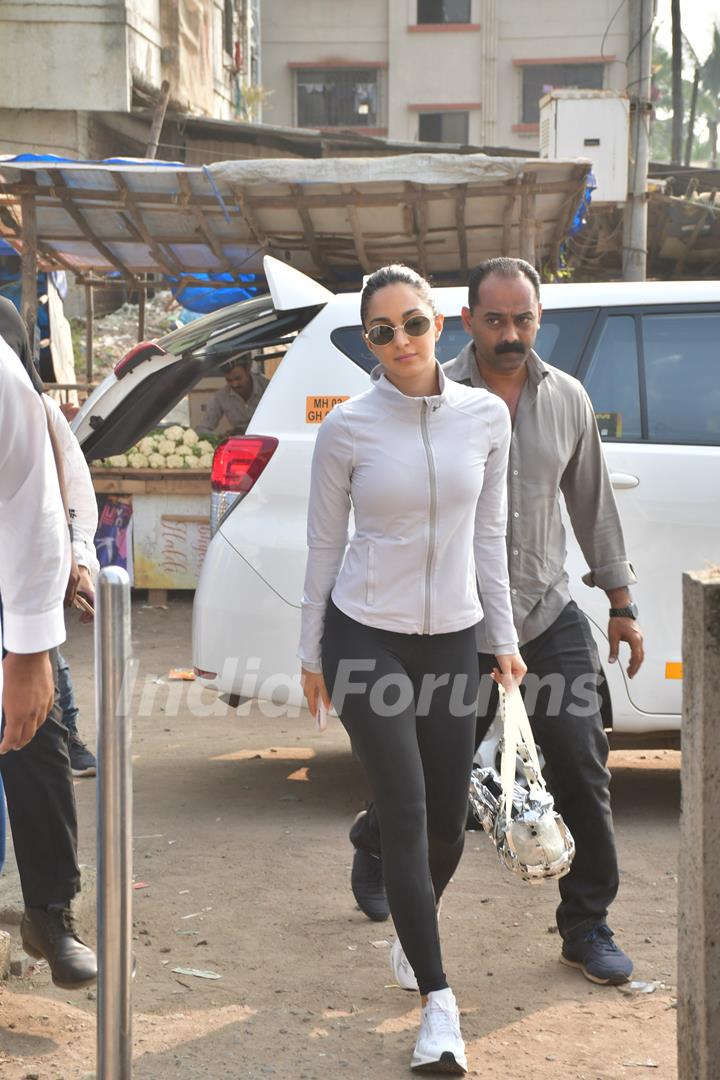 Kiara Advani snapped in the city