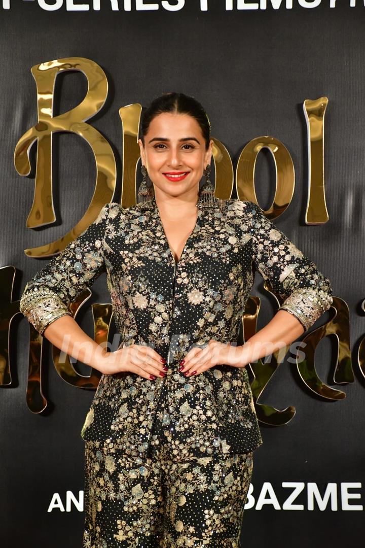 Vidya Balan grace the success party of Bhool Bhulaiyaa 3