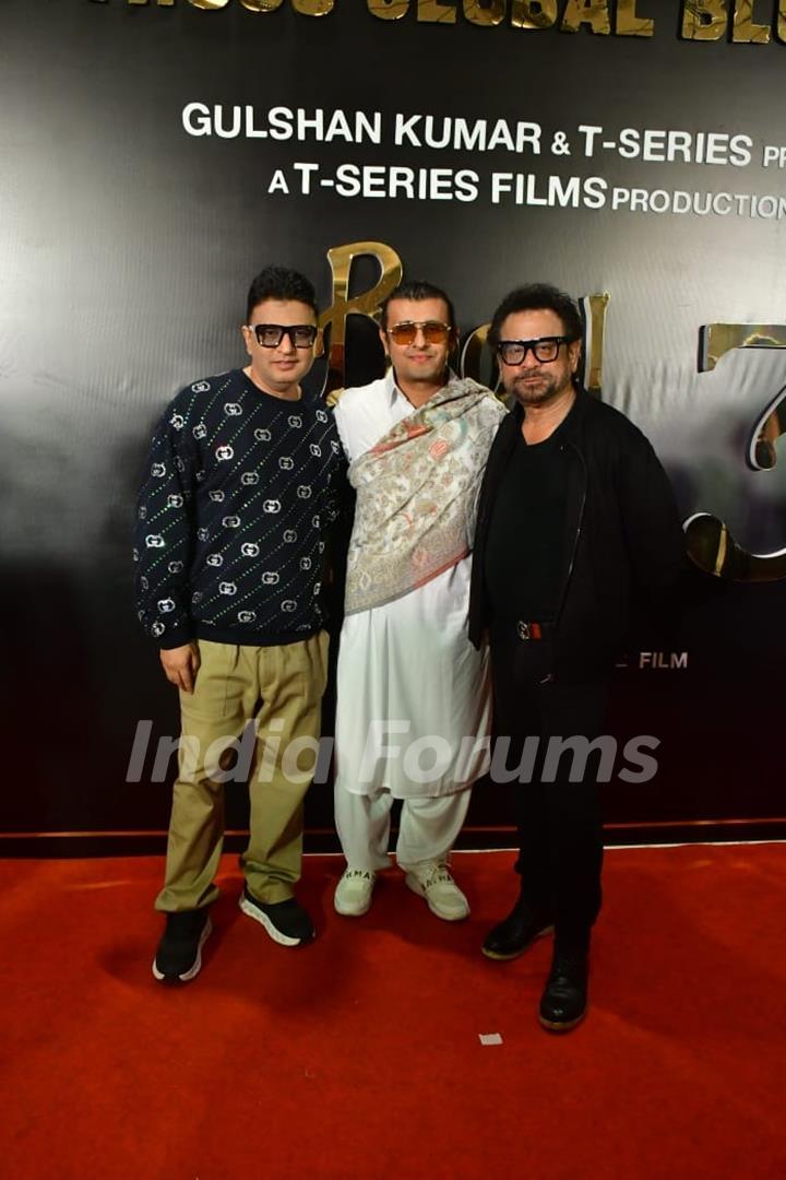 Sonu Nigam, Bhushan Kumar and Anees Bazmee grace the success party of Bhool Bhulaiyaa 3