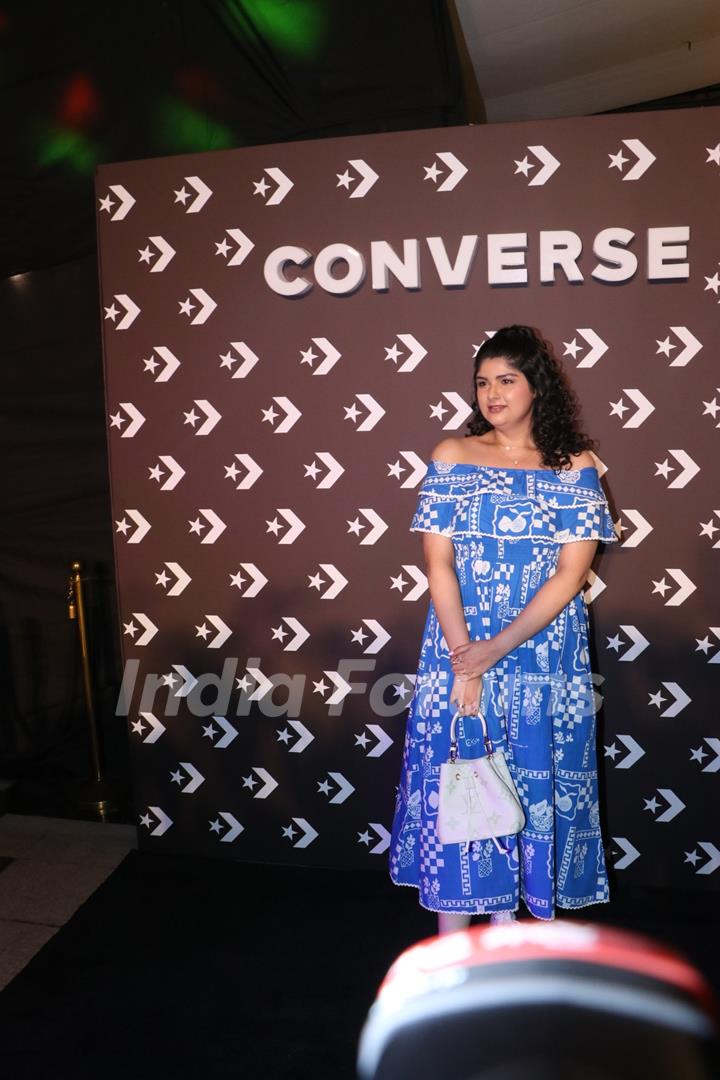 Anshula Kapoor snapped at Converse India store launch