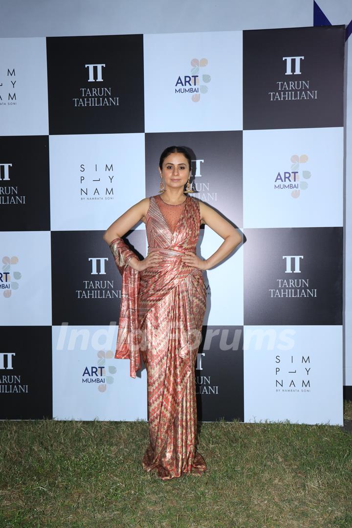 Rasika Dugal Snapped At Tarun Tahiliani Event