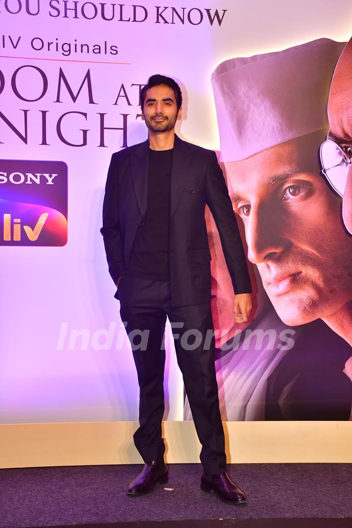 Ishwak Singh Freedom At Midnight screening