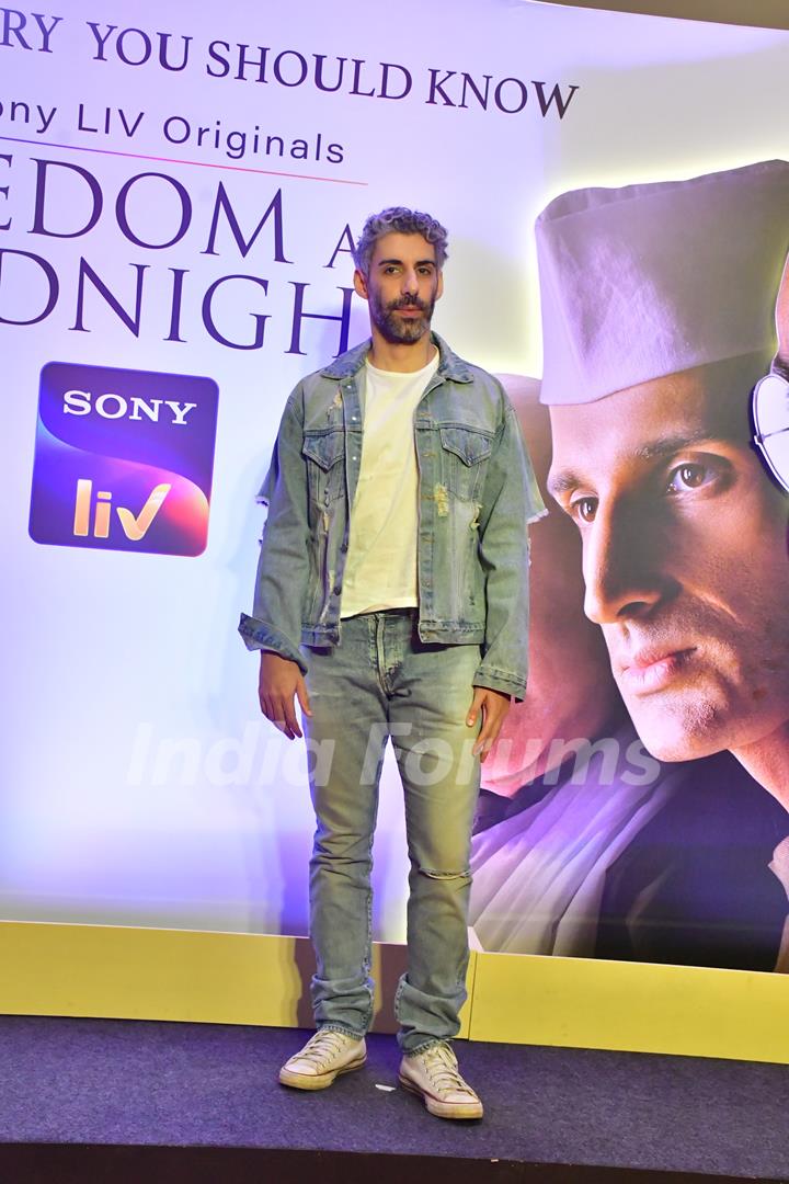 Jim Sarbh Freedom At Midnight screening